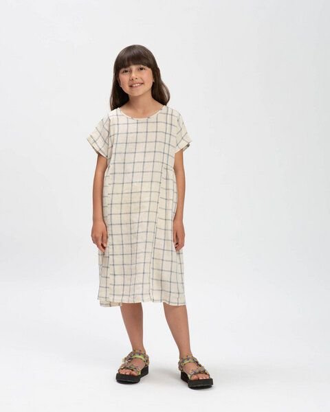 Matona Weites Leinenkleid für Kinder / Boxy Dress