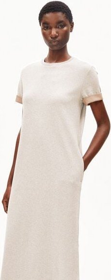 ARMEDANGELS UN-WASTED Damen Jerseykleid aus recyceltem Baumwoll Mix