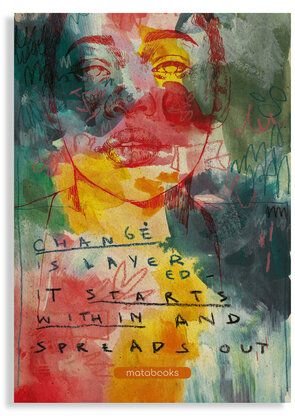 matabooks® Nachhaltiges A5 Notizbuch/Tagebuch/Skizzenbuch aus Graspapier – Jana