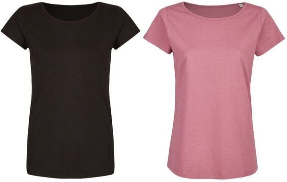 Brandless Basic Bio T-Shirt (ladies) Doublepack GOTS