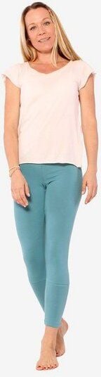 YOIQI Lässiges Shirt mit kurzem Arm aus biologischer Baumwolle