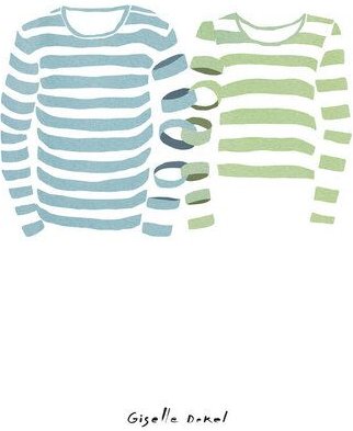 Photocircle Wandbild / Poster / Leinwand - Striped Lovers