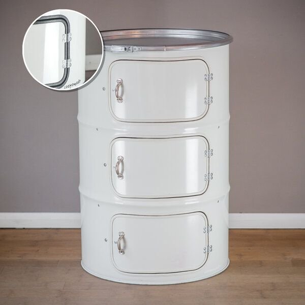 Lockengelöt Dreitürer aus einem Hamburger Ölfass