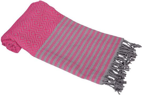 A&R Textile A&R Hamamtuch Saunatuch Strandtuch Badetuch "Kusadasi" Handtuch mehrfarbig 100 x 180 cm