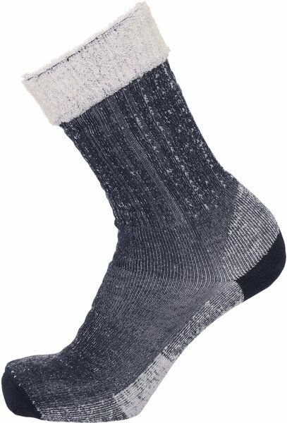 KnowledgeCotton Apparel Lange Wintersocken LOW TERRY SOCKS mit Bio-Wolle