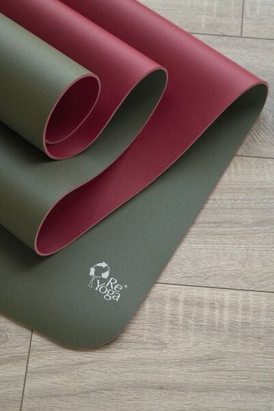 ReYoga element GROW 4mm - rutschfeste Yogamatte aus 100% Naturkautschuk