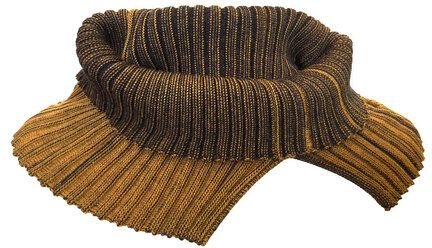 austriandesign.at Halskragen "PullAround mit Schlitz" aus feinster Merinowolle