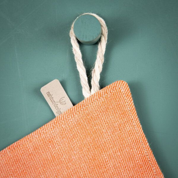 nahtur-design Putzlappen 2-lagig aus Bioleinen und Baumwolle