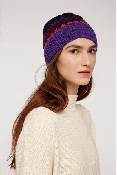 People Tree Mütze - Fairisle Hat