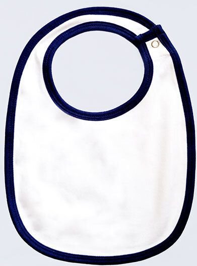 Babybugz Baby Lätzchen Spucktuch mit Druckkopf-Verschluss am Nacken Vegan