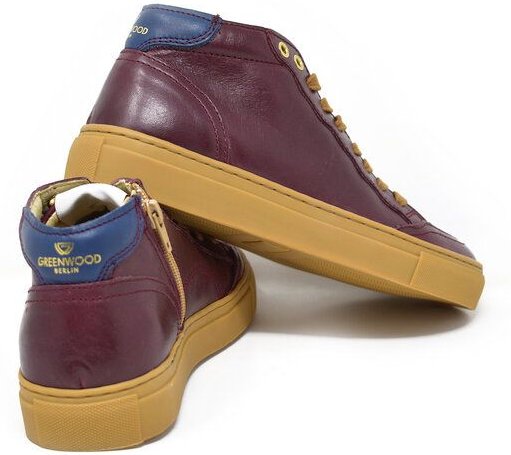 Greenwood Berlin GWB Sneaker Unisex Base high burgundy