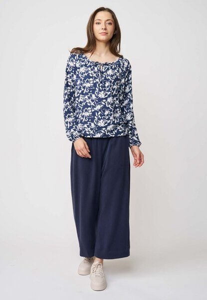 LANA Organic Blusenshirt aus Bio Baumwolle, Modell Antonia