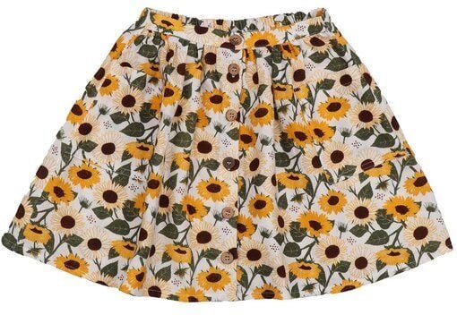 Kinder Rock „Sunflowers“ aus Bio-Baumwolle – GOTS-zertifiziert, Walkiddy