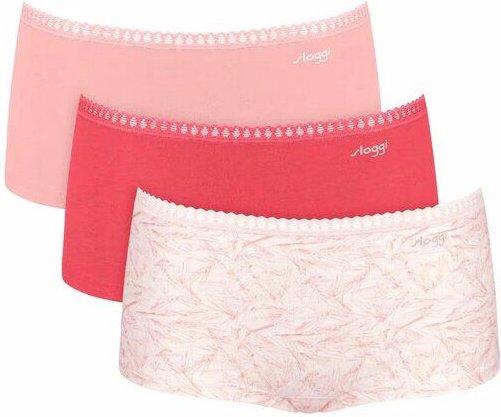 Sloggi 3er Pack Shorts GO Crush Bio-Baumwolle
