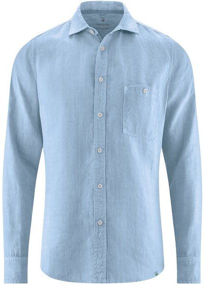 HempAge Schmales Langarmhemd 100% Hanf