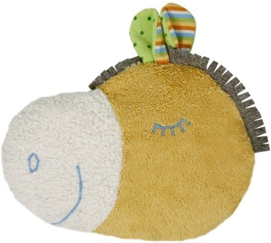 Efie Kirschkern-Wärmekissen Pferdekopf bunt, kbA , 100 % Made in Germany