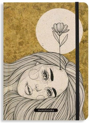 matabooks® Nachhaltiges A5 Notizbuch/Journal/Schreibheft aus Süßgraspapier – Nari (punktiert)