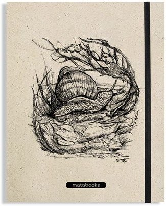 matabooks® Nachhaltiges A5 Notizbuch/Schreibblock aus Graspapier – Swiss Brochure