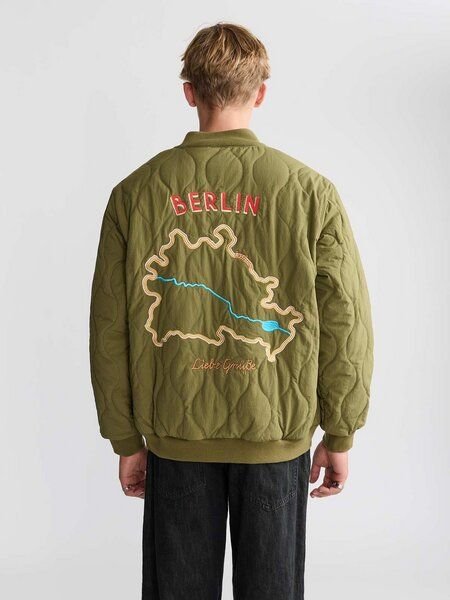 Yahmo Kurt Gesteppte Bomberjacke