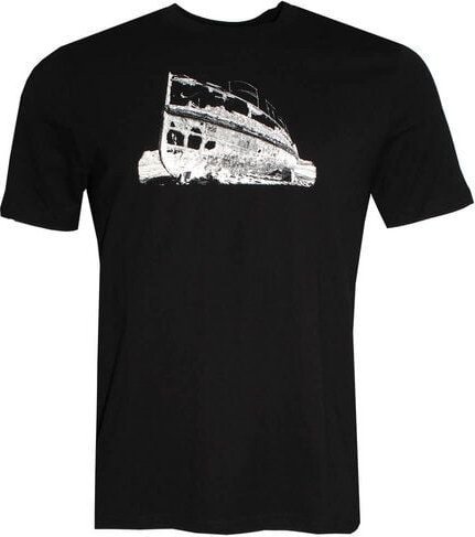 FÄDD Herren T-Shirt Rundhals aus Bio-Baumwolle "1000 Jahre Wrack" Schwarz