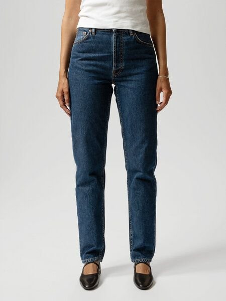 Nudie Jeans Highwaist Jeans - Breezy Britt - aus Bio-Baumwolle