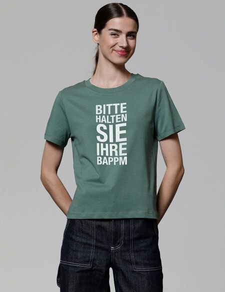 watapparel T-Shirt Frauen Bitte Halten Sie Ihre Bappm