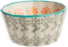 TRANQUILLO Muffinform 8cm aus Steinzeug mit Muster (POR831, POR832, POR833, POR834, POR835, POR836)