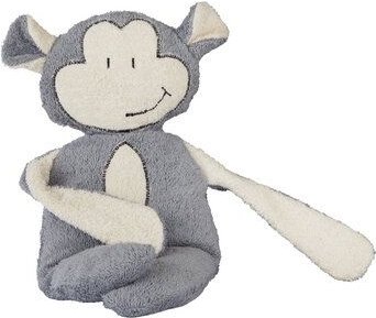 Efie Spiel,-Schlenker & Kuscheltier Affe grau, kontrolliert biologischer Anbau (organic)