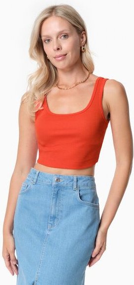 ORGANICATION IRISS | Ripp-Crop-Top aus TENCEL Modal und Bio-Baumwolle