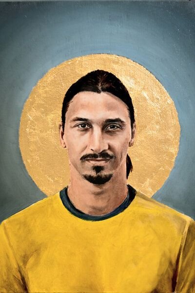 Photocircle Poster / Leinwandbild - Zlatan Ibrahimovic