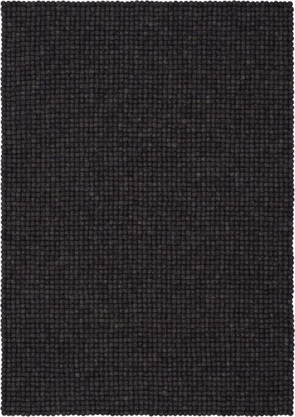 myfelt Filzkugelteppich rechteckig, 100% Schurwolle