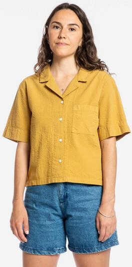 Matona Kurzärmelige Bluse | Seersucker Blouse | aus Bio-Baumwolle | GOTS-zertifiziert