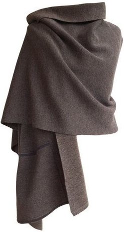 austriandesign.at EIN LochSchal reversibel aus extrafeiner Merinowolle