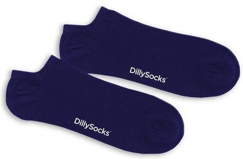 DillySocks Sneaker Socken aus Biobaumwoll-Mix