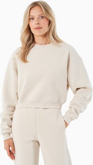 ORGANICATION SILLIVIA | Essentials Crop-Sweatshirt aus Bio-Baumwolle und recyceltem Polyester