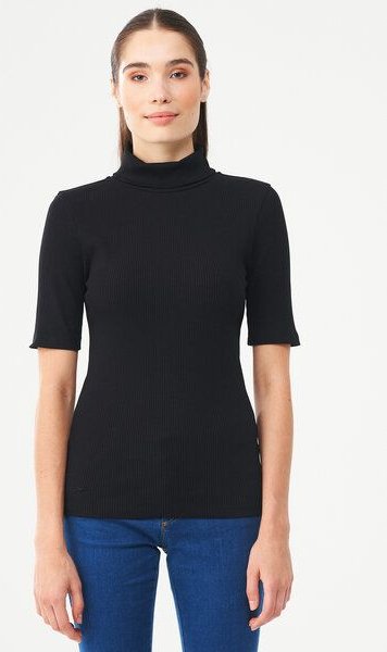 ORGANICATION Rollkragenshirt aus Bio-Baumwolle