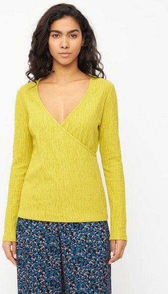 Givn Berlin Wickelbluse CLEA aus Bio-Baumwolle