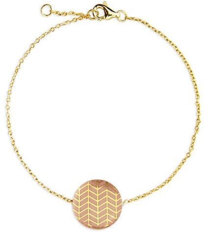 lille mus Porzellan-Armband FISCHGRÄT Porzellanschmuck