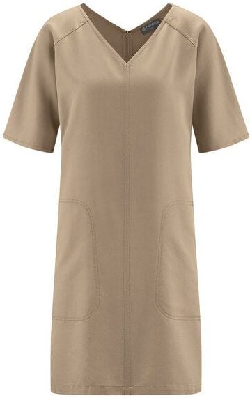 HempAge Kurzarm-Kleid 100% Lyocell (auf Hanf-Basis) Casual Fit