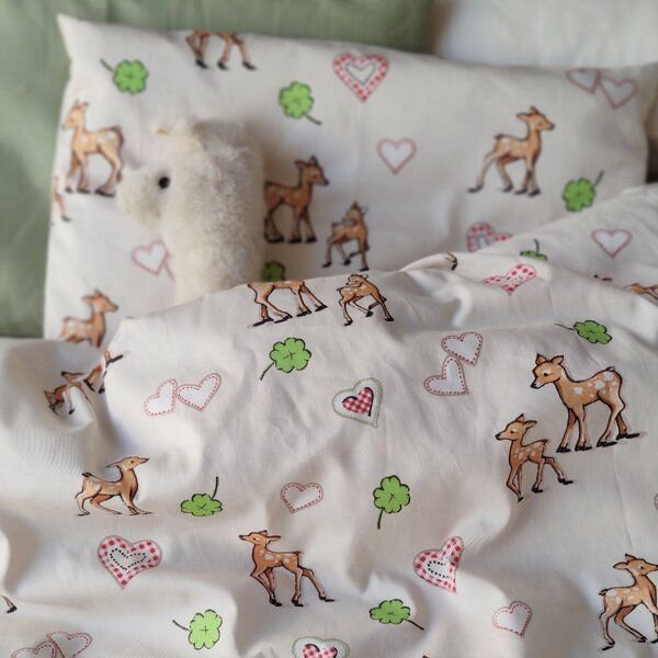 Villa Jade Bettwäsche-Set für Babys/Kleinkinder, 2-teilig, 100% Bio-Baumwolle (kbA)