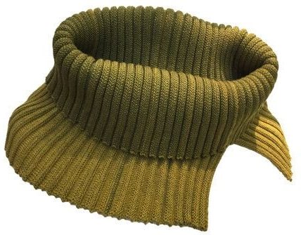 austriandesign.at Halskragen "PullAround mit Schlitz" aus feinster Merinowolle