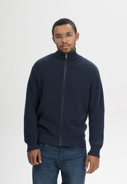 Rippstrick Jacke TAKSH | von MELA | Fairtrade & GOTS zertifiziert