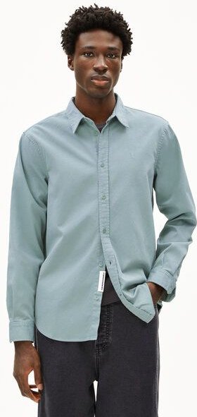 Thumbnail - ARMEDANGELS GIAALO GMT DYE Herren Longsleeve aus Bio-Baumwoll Mix