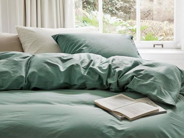 Bettwäsche Yumeko aus Baumwollsatin