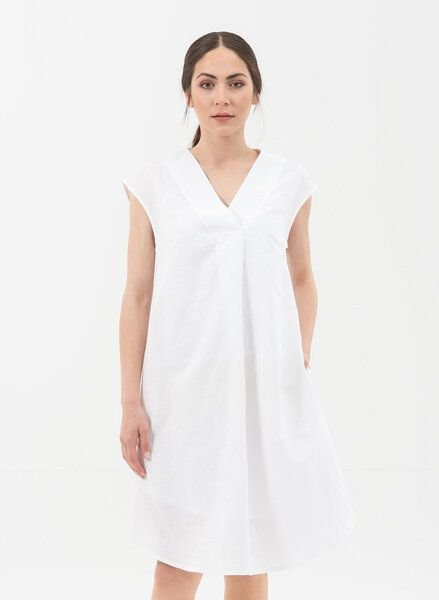 ORGANICATION Kleid aus Leinen mit Bio-Baumwolle