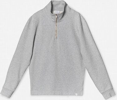 SANVT Das Half Zip Sweatshirt - Grau Meliert