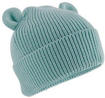 Beechfield Baby Bear Beanie Wintermützen Baby Mütze mit Bärenohren