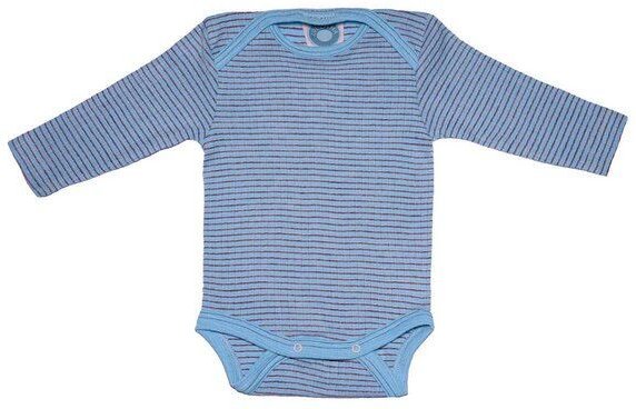 Cosilana Baby-Body Langarm Bio Baumwolle kbT Wolle Seide
