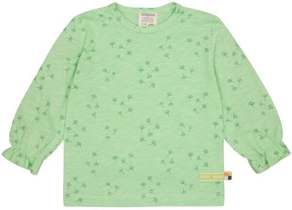loud + proud Babys & Kinder Shirt Slub Jersey mit Druck, GOTS-zertifiziert