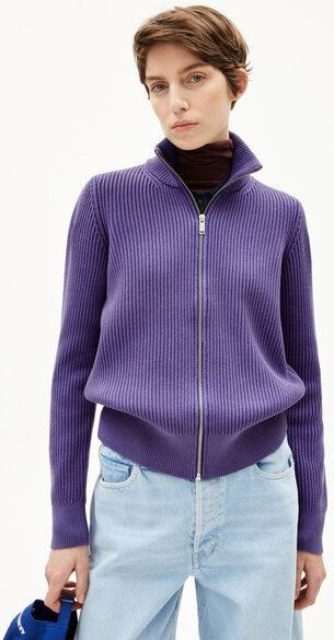 ARMEDANGELS REBECCAA GMT DYE Damen Strickjacke aus Bio-Baumwolle